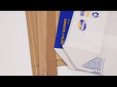 Double Stitched  Brown Kraft Paper Bag High Tensile Strength Strong Load Bearing