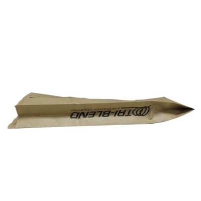 Eco Friendly Kraft Colorful Printing Heat Seal Paper Bags For Food Powder Packing