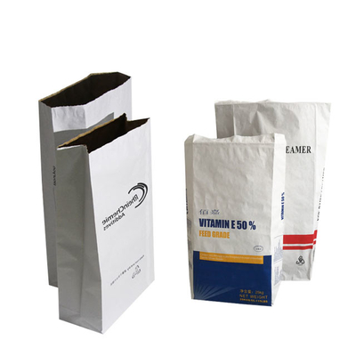 Customized Industrial Paper Bags With Cmyk / Pantone Printing