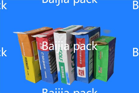 Customized Pasted Valve Multiwall Paper Bags For Efficient Packaging