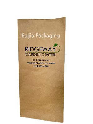 Eco Friendly Lawn Paper Bags Recyclable Waterproof