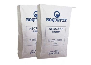 Durable Multiwall Kraft Paper Bags With  PP / PE Liner Laminated Moisture Proof