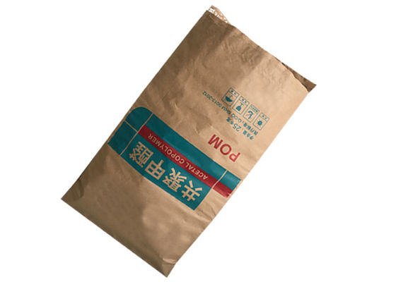 Industrial Pinch Bottom Paper Bags  Granule Pellet Cement Packaging Paper Bags