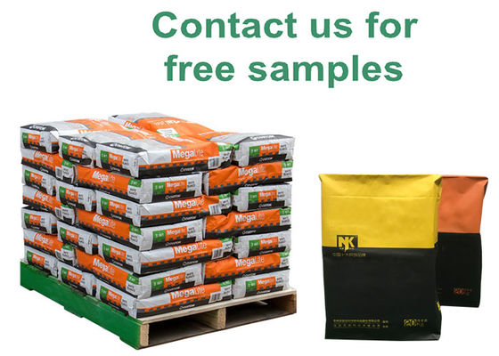 25kg Industrial Multi Wall Paper Sacks 20kg 25kg Kraft Paper Cement Bags PLA Lamination