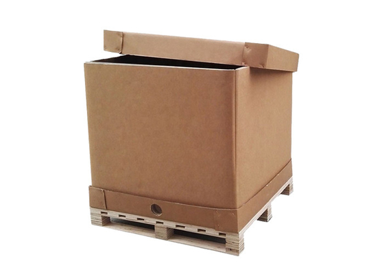 220L 1000L 1600L 1800L Food Grade Paper IBC Container Pe Liner Bag With Valve