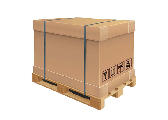 Custom Pallet Paper IBC Container For Solid Remote Storage Transporting