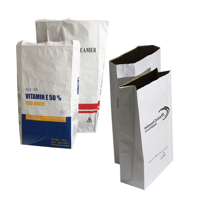 Custom Printed Kraft Paper Packaging Bags with Up To 7 Colors Accept