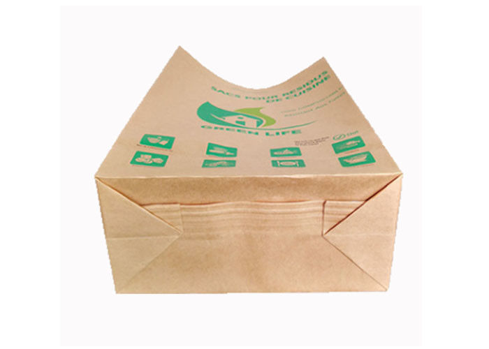 Eco Friendly Pinch Bottom Paper Bags Polypropylene Kraft Paper Bags
