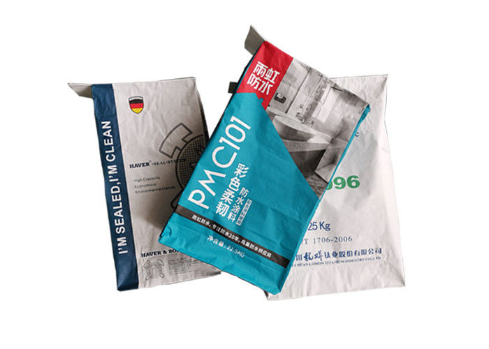 Waterproof Industrial Paper Bags Chemical Industry Cement Packaging