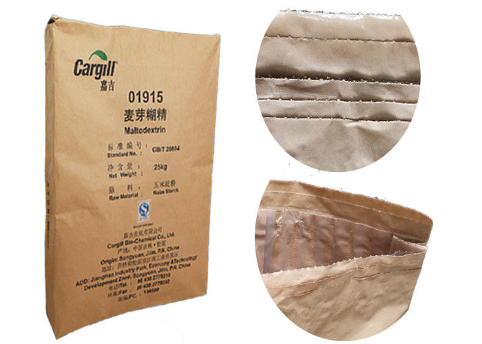 Brown Or White Multiwall Kraft Paper Bag For Cement Sand Flour Powder