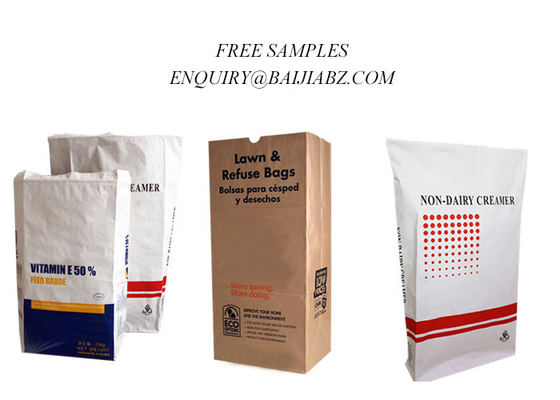Clay Granular Absorbent Multiwall Kraft Paper Bags 20kg 25kg