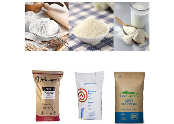 Kraft Valve Paper Bags Multiply Large Size Bags With Printing
