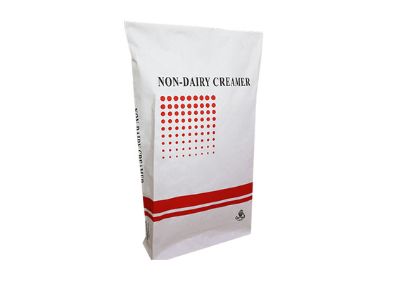 Multiwall Kraft PE Film 3 Layers Heat Sealed Paper Bags White Brown Food Grade
