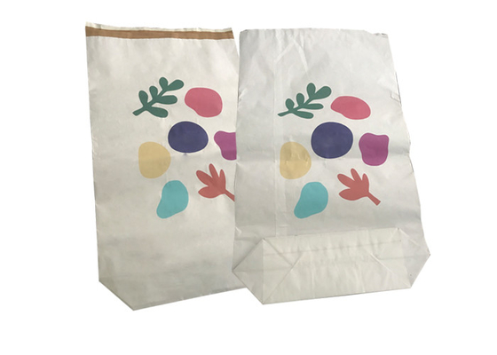 Wildlife Feed Packaging Multiwall Kraft Paper Bags Heat Sealed Food Grade