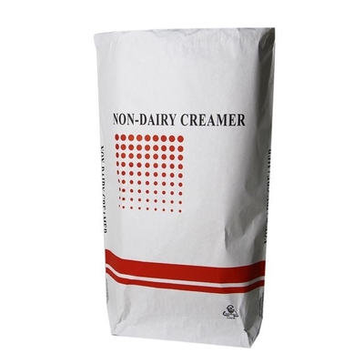 Pasted Dispersible Polymer Powder Kraft Paper Pinch Bottom Paper Bags Eco Friendly