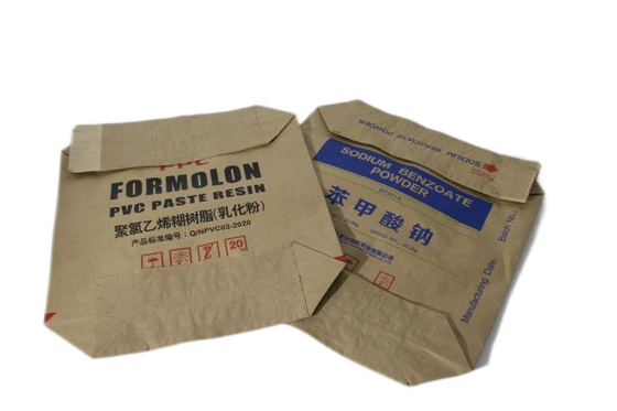 25kg 50kg Kraft Packing Cement Bags Paper Valve Bag Waterproofing
