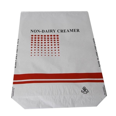 Milk Powder Pasted Packaging Multiwall Paper Bags 20kg 25kg Food Grade
