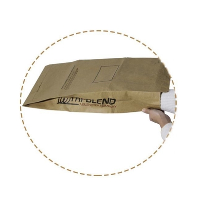 Large Capacity Heat Sealed Paper Bags With PE Liner 25kg 20kg Load Bearing Bag