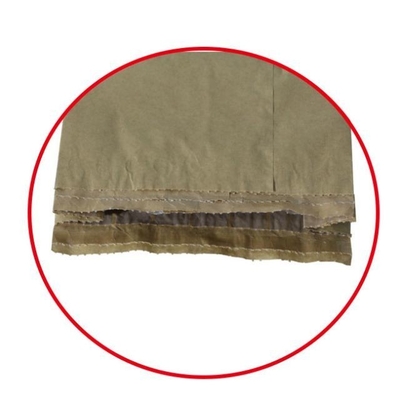 Large Capacity Heat Sealed Paper Bags With PE Liner 25kg 20kg Load Bearing Bag