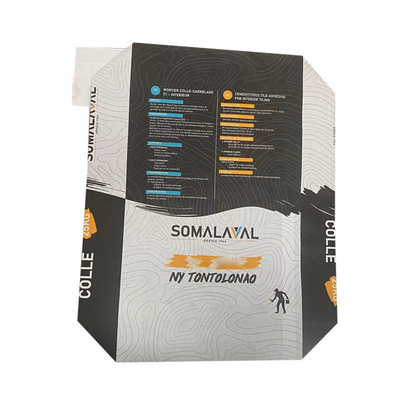 20kg 25kg Cement Bag Multi Wall Paper Sacks Ceramic Tile Plastic Packaging