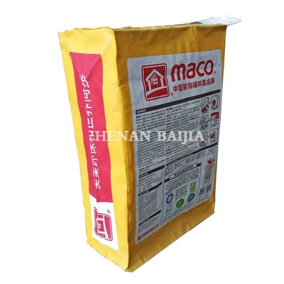 25kg Kraft Paper Bag 20kg 25kg Customized Kraft Paper Flour Packing Bag
