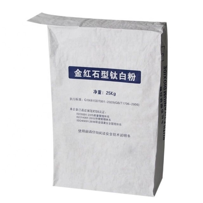 CMYK Color Kraft Paper Cement Bag 25kg Paper Bag Multipurpose