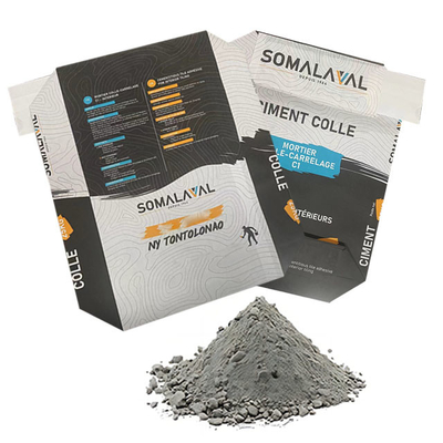 Water Retardant 20kg Cement Bag Concrete Mortar Bag ISO2200 Certified