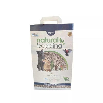 Moisture Proof Tofu Cat Litter Paper Packaging Bag Custom Design Print
