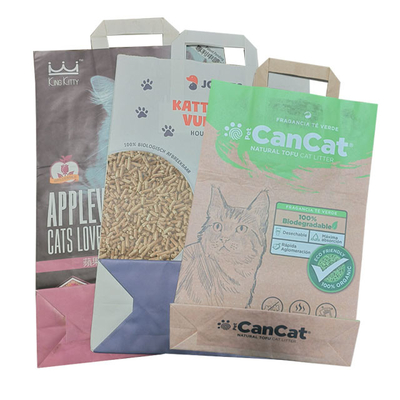 Customizable Food Grade 5Liter Biodegradable Cat Poop Bags Eco Friendly