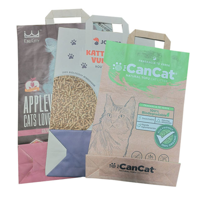 GMP Workshop Multiwall Kraft Paper Bags Customized Printing And Size