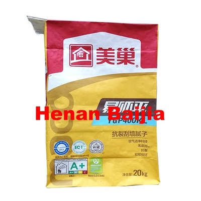Titanium Dioxide 25kg Kraft Paper Valve Packaging Bags OEM Accepted