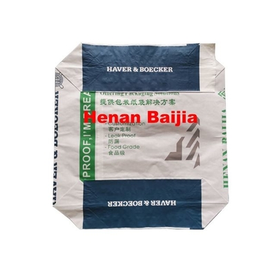 GMP Standard Pe Film Paper Industrial Paper Bags 20kg 25kg Packaging