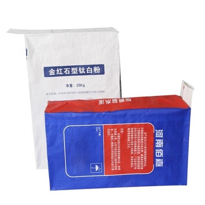 25kg 50kg Chemical Fertilizers Multiwall Kraft Paper Bags Waterproofing 20kg