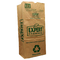 2ply Kraft Large Lawn Paper Bags Yard Waste Paper Refuse Bags Moisture Proof