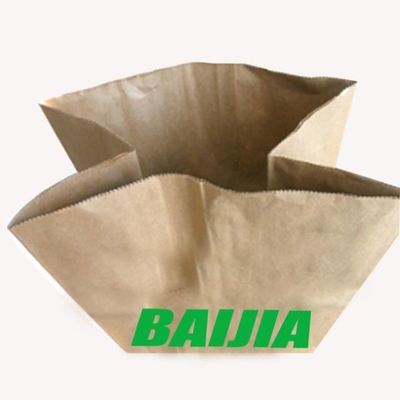 Brown Recyclable Custom 30 Gal Lawn Paper Bags For Leaves