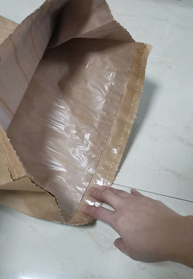 Brown Heat Sealable Paper Bags Reliable Environmentally Friendly Packaging