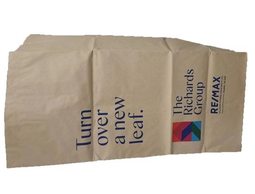 Eco Friendly Brown Yard Waste Bags For Environmentally Conscious Buyers