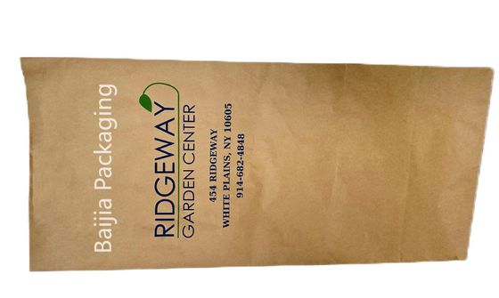 Eco Friendly Lawn Paper Bags Recyclable Waterproof