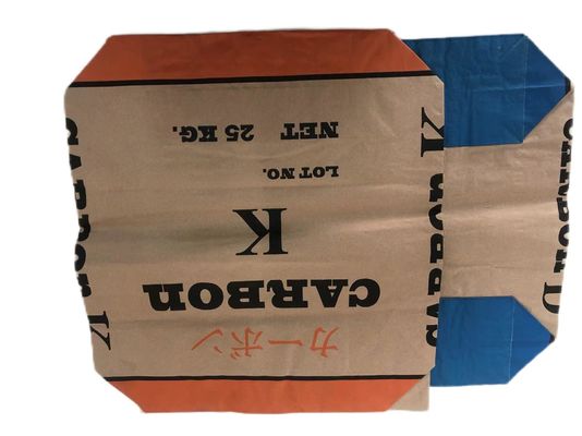 Waterproof Multiwall Sacks Moisture Proof Food Grade Kraft Paper Printing