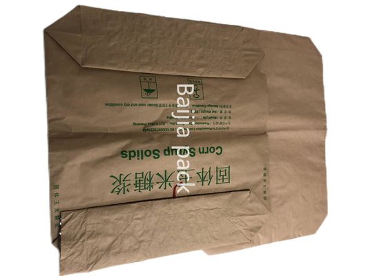 Food Grade Industrial Paper Sacks For Environmentally Friendly Packaging