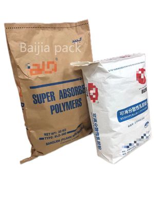 Thickness Customized Industrial Paper Bags , Multiwall Paper Sacks