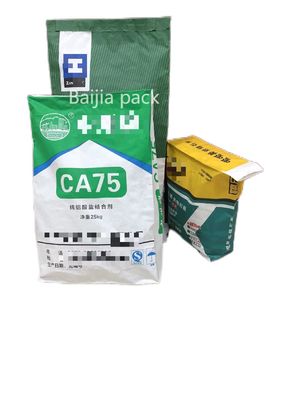 Moisture Repellent Industrial Packaging Paper Bags Customized Printing And Size