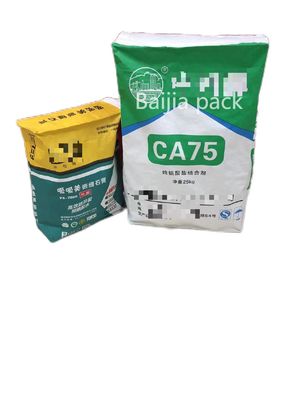 Moisture Repellent Industrial Packaging Paper Bags Customized Printing And Size