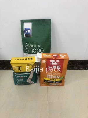 Customized Multiwall Kraft Paper Bags Gmp Workshop Production