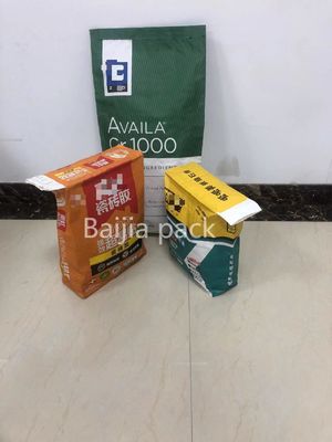Customized Multiwall Kraft Paper Bags Gmp Workshop Production