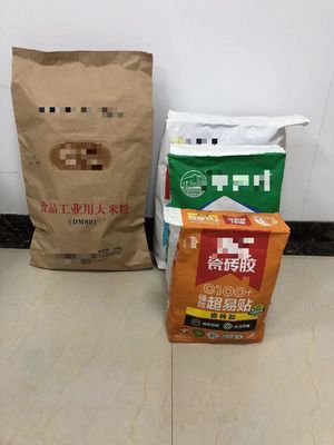 Customizeable Valve Multiwall Paper Sack Custom Capacity
