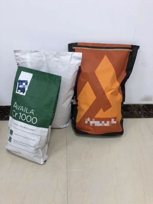 Heat Seal Pinch Bottom Paper Bags in Chemical Industry/Chemical Packaging Up To 7 Colors