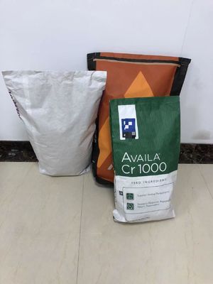 Accept Custom 25kg Pinch Bottom Paper sacks with Customized Design