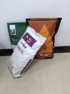 Flexo Printing Method 25kg Pinch Bottom Paper sacks Accept Custom Capacity
