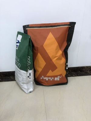 Custom Thickness Heat Seal Paper Bags With Pinch Bottom Closure